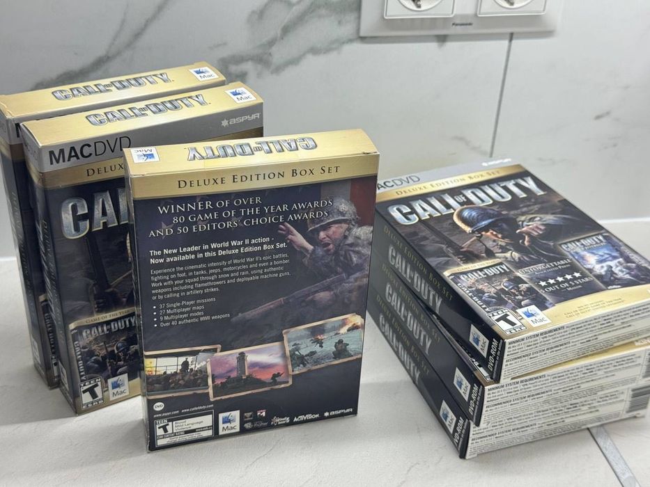 Нові Call Of Duty запаковані Deluxe Edition 2005 року!