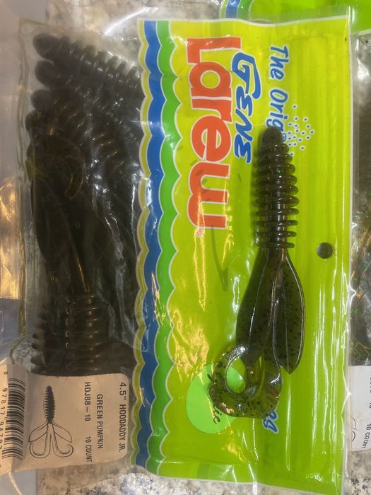 Amostras de pesca marca GENE LAREW