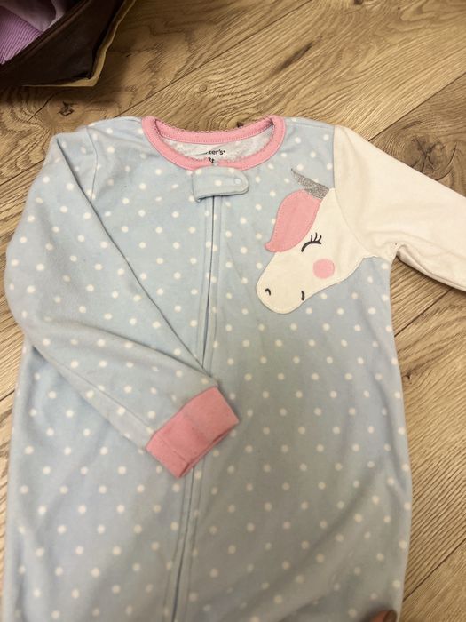 Флісовій человічок  Carters 3t, вельветовий комбінезон George 92