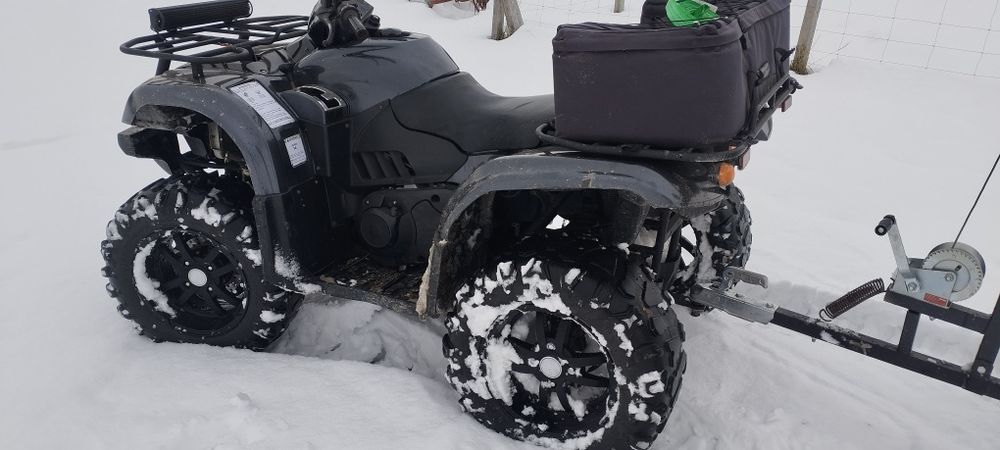 Cf Moto goes 500 4x4  przyczepka