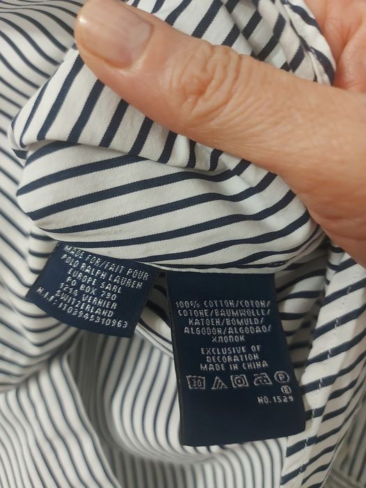 Сорочка в синю смужку від Polo ralph lauren