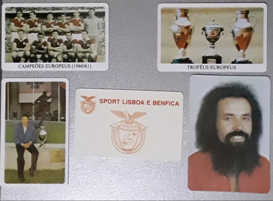 Vários calendários de bolso Sport Lisboa e Benfica (S L B)