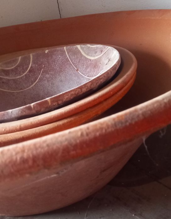 Alguidares em olaria vários diâmetros 32cm a 77cm