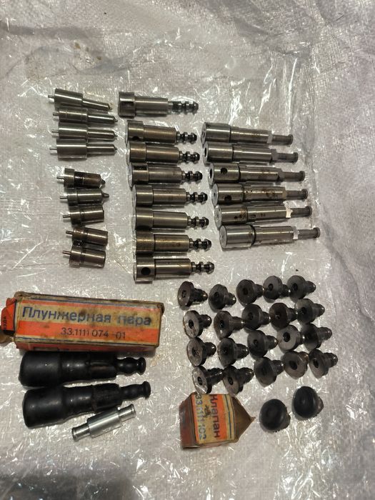 Форсунки, плунжерні пари та розпилювачі до КРАЗ МАЗ КАМАЗ та ін