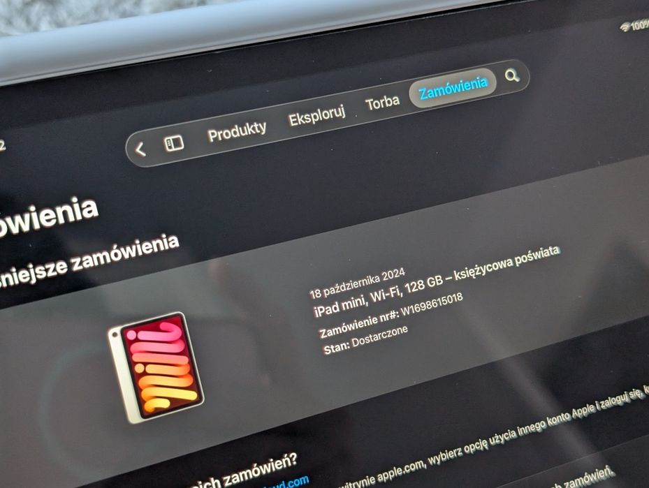 iPad mini (A17 Pro) Wi-Fi 128GB + Etui z klawiaturą + rysik