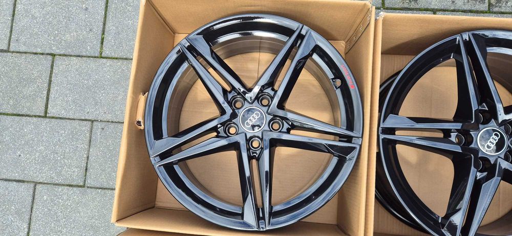 ORYGINALNE felgi aluminiowe AUDI A4 B9 B8 A6 Q3 Q5 18cali 5x112 ET40