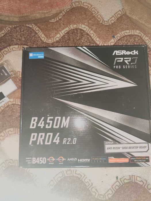 Продам b450/r5600х/32gb