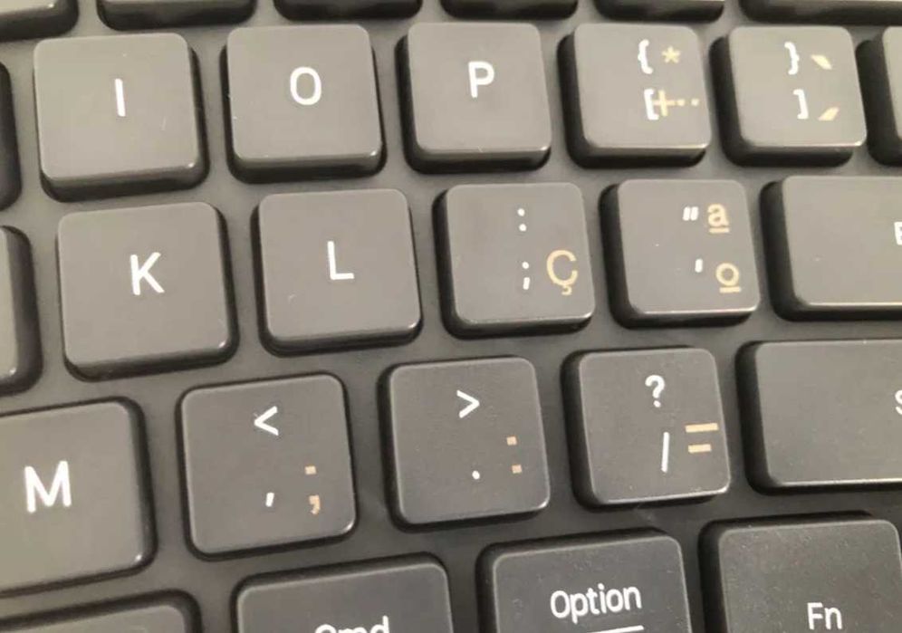 teclado ergonomico
