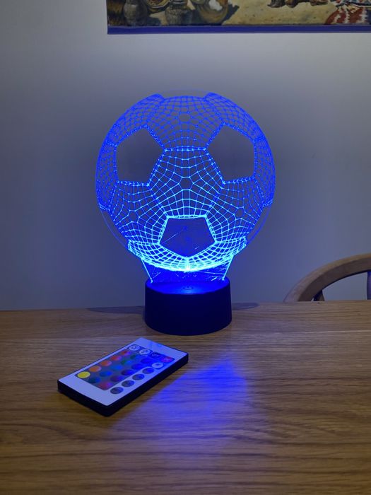 Lampa dla kibica z pilotem