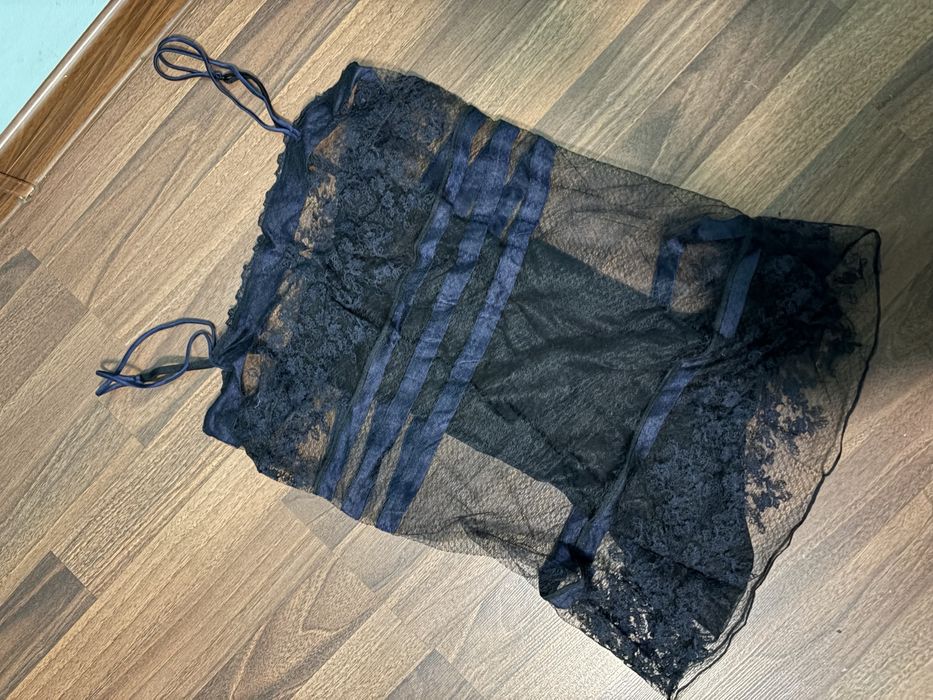 Новенький комплектик для сну. Гепюровий ночнушка