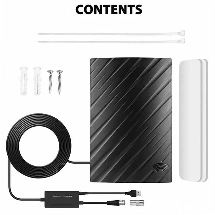 кімнатна антена Т 2 з підсилювачем