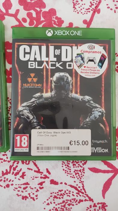 Xbox One S 500GB + 2 jogos + Disco Externo 1TB