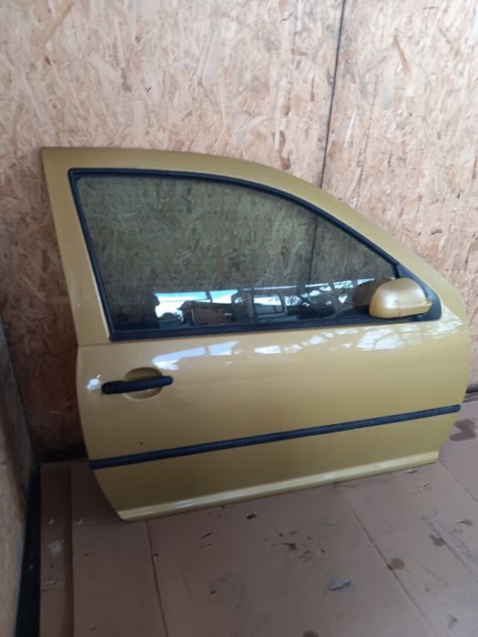 Vw volkswagen Golf IV 4 drzwi prawe pasażera kompletne lusterko szyba zamek KPL 3D