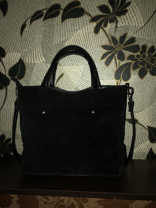 Сумка жіноча замшева