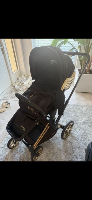 Cybex priam wózek w zestawie spacerówka gondola fotelik i torba