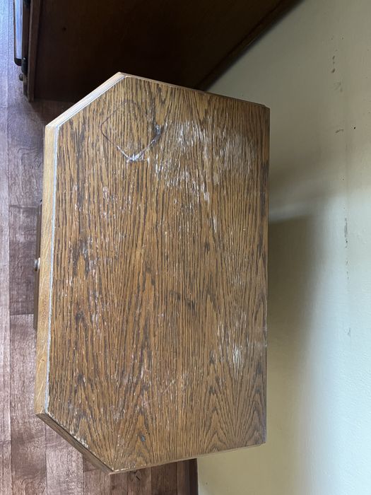 Trzy komody drewniane retro