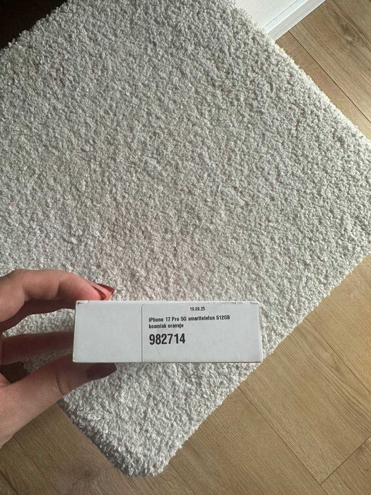 iPhone 17 pro 512GB Kosmiczny pomarańcz