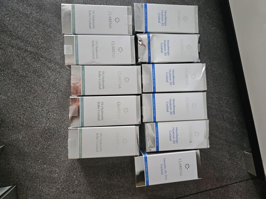 Serum koktajl do mezoterapii sonoforezy clarena 30ml wyprzedaż