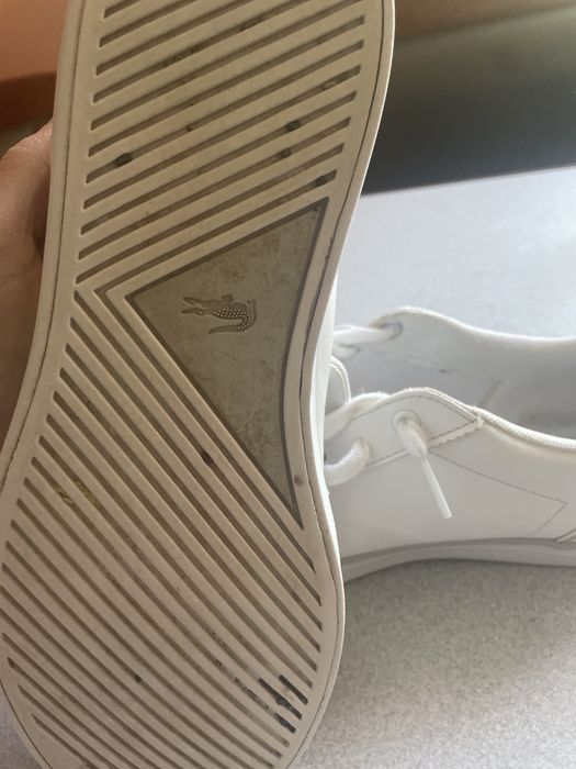 Lacoste шкіряні макасіни,кеди, сліпони