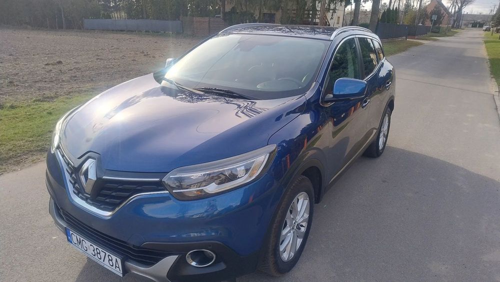 Renault Kadjar Bezwypadkowy Oryginał Ekonomiczny Bogato wyposażony BDB Stan!!!