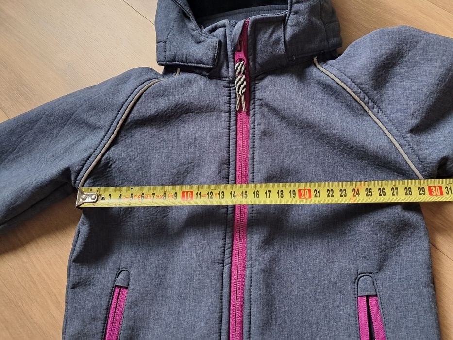 Kurtka wiatrówka softshell dziewczęca numer it 92, 18-24 miesiące