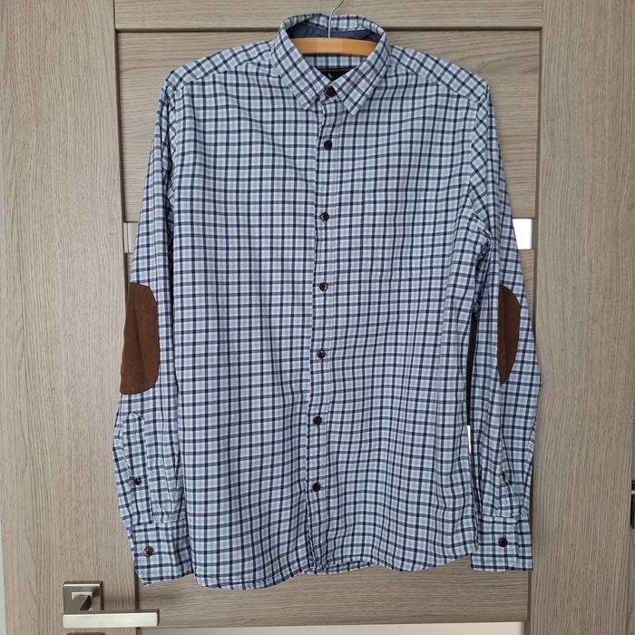 Koszula męska w kratę