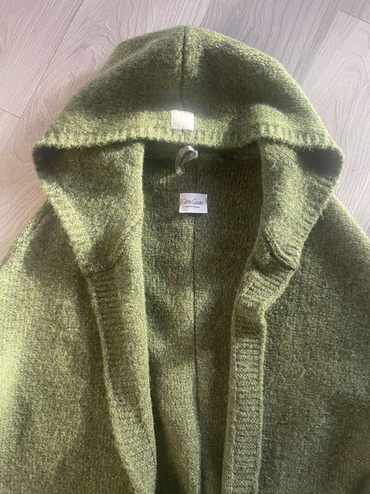 Kardigan sweter Me Gusta butelkowa zielen
