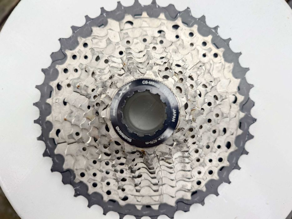 Deore XT CS-M8000 11-rz (11–40T) - Kaseta Shimano bardzo dobry stan
