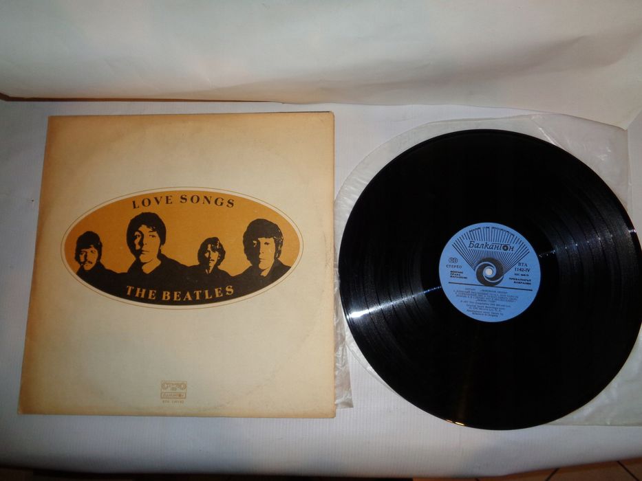 Winyl Love Songs THE BEATLES