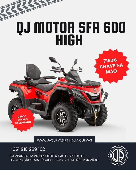 QJ Motor SFA 600 HIGH (CAMPANHA EM VIGOR)
