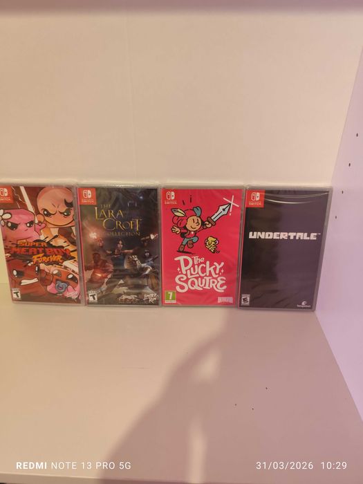 Jogos Nintendo Switch (Omori, Celeste, Undertale, Hogwarts Legacy, LRG, entre outros) preços individuais na descrição