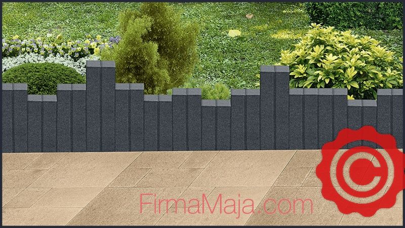 Palisada betonowa wysoka 110 cm dostawa cała Polska