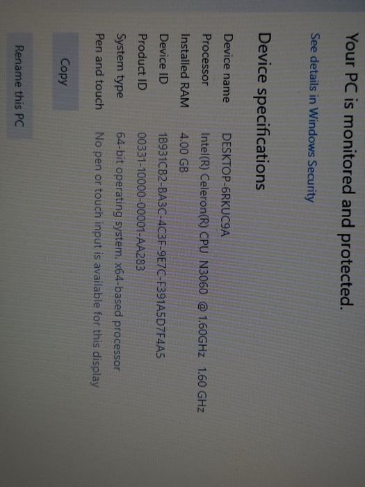 Laptop HP 15-bs641ur