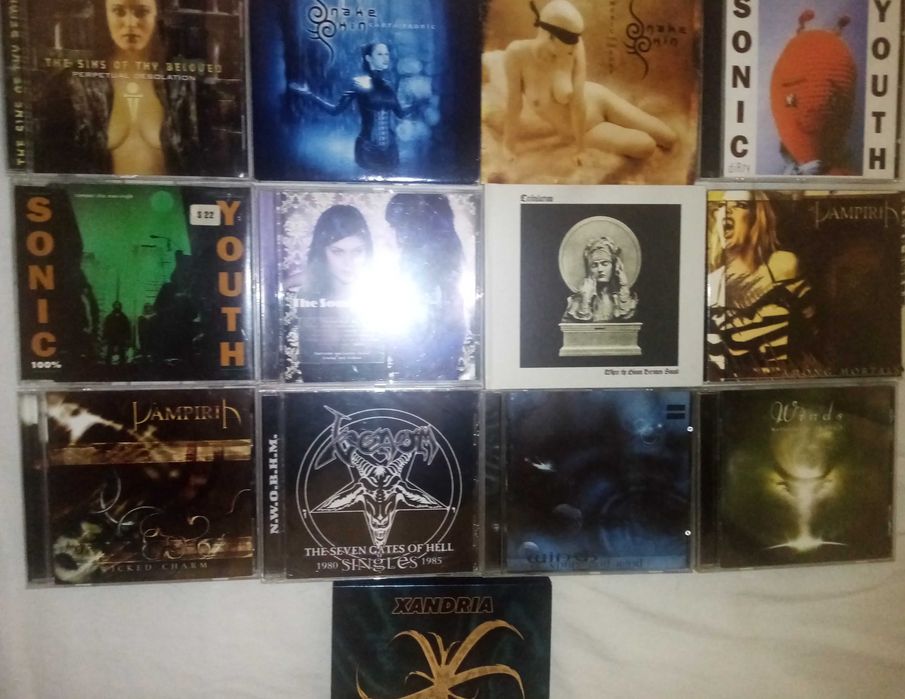 Cds de metal /rock para venda