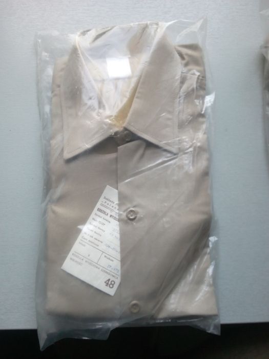 Koszula wyjściowa szeregowca PRL nowa zapakowana vintage kolekcja