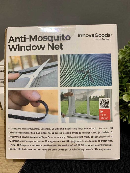 Pack 4 Redes Mosquiteiras Para Janelas