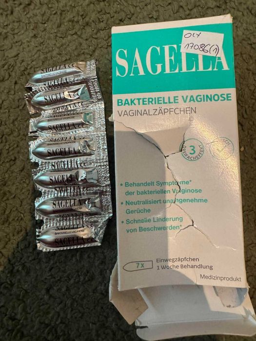 SAGELLA Globulki dopochwowe 7szt. 17086(1)