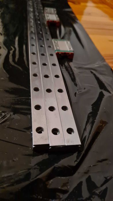 Szyna prowadnica liniowa Hiwin MGN12H, 500mm z wózkiem (druk 3d, cnc)