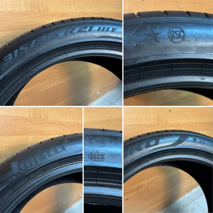 315/35/21 Pirelli Pzero Pz4 RSC літні шини 315 35 R21 BMW пара резина