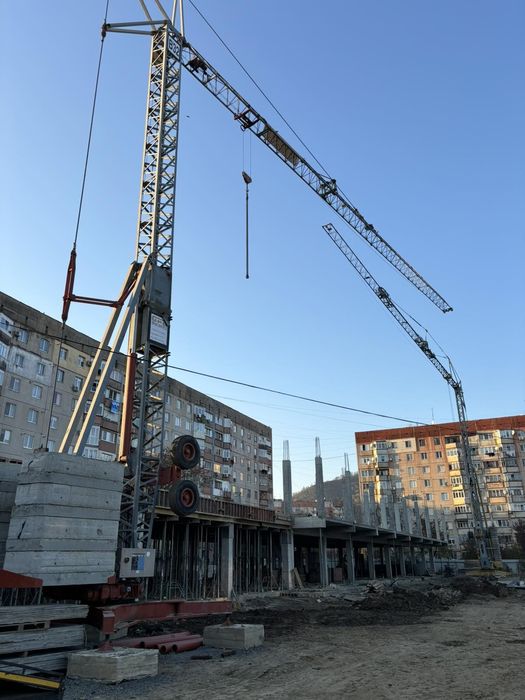 Оренда опалубки DOCA, баштові крани, бетононасос, кран-маніпулятор