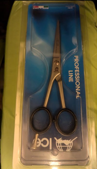 Nowe nożyczki fryzjerskie ICE Professional Line 5 1/2 dla leworęcznych