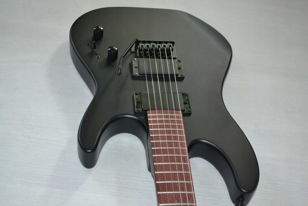 HARLEY BENTON HWY-25BKS nowa gitara superstrat ustawiona lutniczo