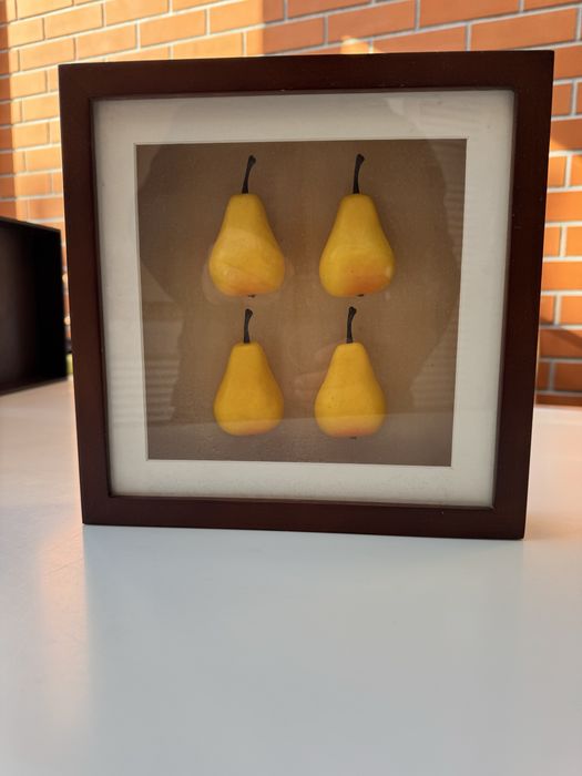 Quadro com peras amarelas437279597108275202