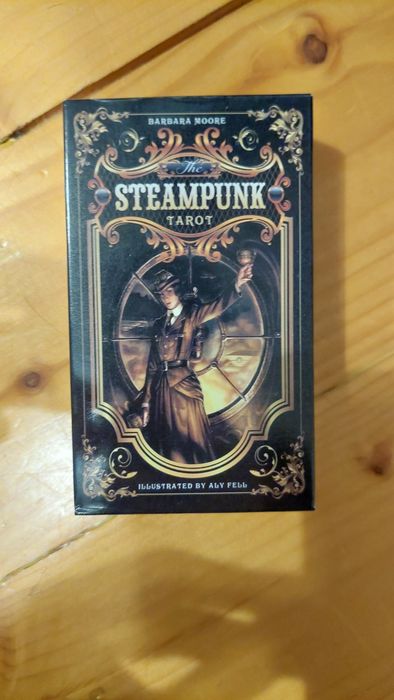 Karty Tarota z motywem Steampunk