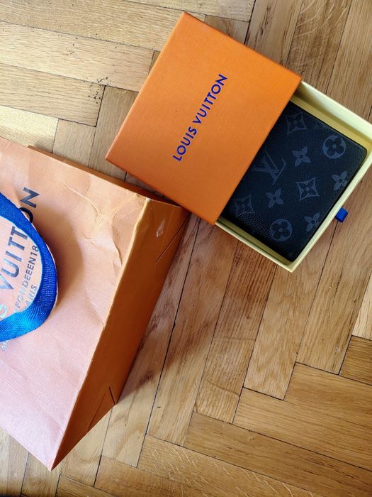 Portfel Louis Vuitton Black flower