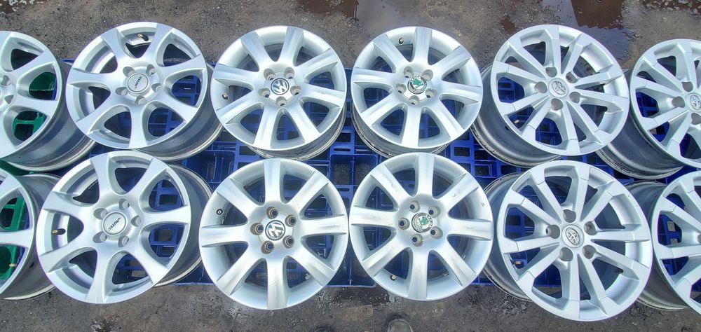 Диски 5 100 R15 Volkswagen, Skoda Fabia, Oktavia Tour, 6J ET43, ЦО57
