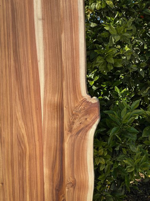 Porta de correr de madeira maciça