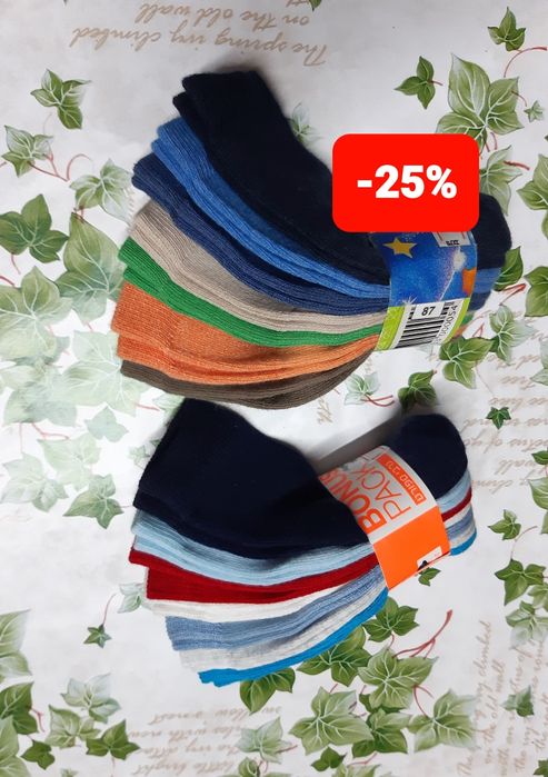 14 pares de meias para recém-nascido, etc