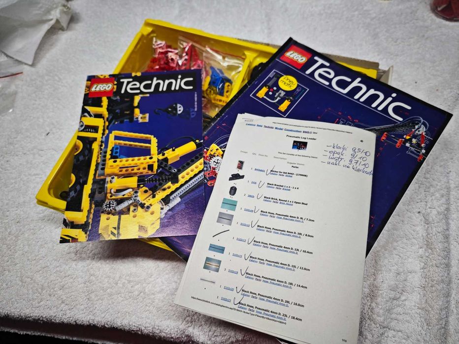 Lego Technic 8443 "Pneumatic Log Loader"; 1996; [65]