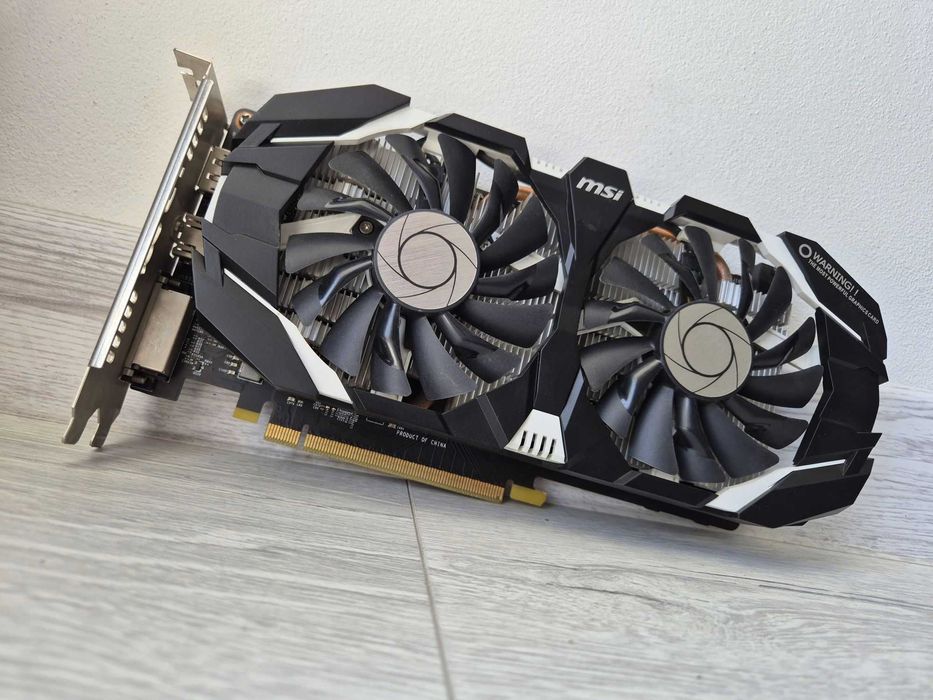 ігрова відеокарта GTX1060 6GB MSI в ідеалі. 6pin. Trade-in